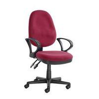 TWIN LEVER WINE OPERATOR S CHAIR WITH ARMS