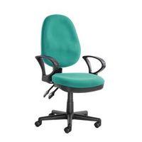 TWIN LEVER OPERATOR S CHAIR WITH ARMS