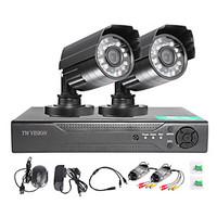 TWVISION 4CH HDMI 960H CCTV DVR Surveillance Recorder 1000TVL Outdoor Waterproof Cameras CCTV System