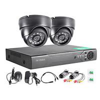 TWVISION 4CH HDMI 960H CCTV DVR Video Surveillance Recorder 1000TVL Dome Cameras CCTV System