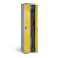 twin locker silver body yellow door wdh 460x1780x460