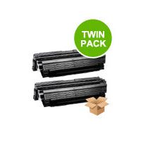 twin pack hp laserjet no27a black remanufactured toner cartridges full ...