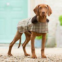 TWEED DOG COAT in Balmoral Check Design - Extra Small