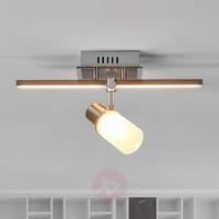 Two-bulb Marcelina LED ceiling light