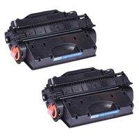 TWIN PACK: HP 26X Black Remanufactured High Capacity Toner Cartridge (CF226X)