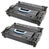 twin pack hp 25x cf325x black remanufactured high capacity toner cartr ...