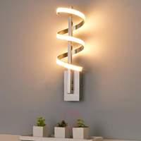 Twisted LED wall light Pierre