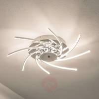 Twisted Hanne LED ceiling lamp