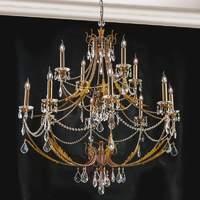 two layer chandelier miramare 12 light