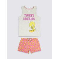 Tweety Short Pyjamas (6-16 Years)