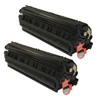 TWINPACK: HP 78A Black Remanufactured Laser Toner Cartridge (CE278A)