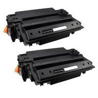 TwinPack: HP 11XX (Q6511XX) Black Remanufactured Toner Cartridge