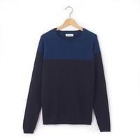 Two-Tone Crew Neck Jumper, 10-16 Years