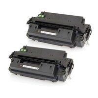 TwinPack: HP 10X (Q2610X) Black Remanufactured Toner Cartridge