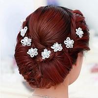 Two Pieces Pearls Wedding/Special Occasion Hairpins