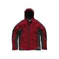 two tone soft shell red black jacket m 42in