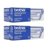 TWIN PACK: Brother TN2210 Black Original Standard Capacity Laser Toner Cartridge