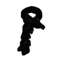 twist faux fur ladies scarves buy 2 get 1 free black x 3 polyester