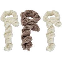 twist faux fur ladies scarves buy 2 get 1 free cream x 2 mocha x 1 pol ...