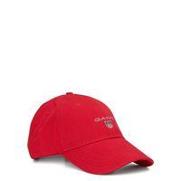 twill cap bright red