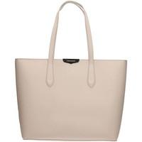 twin set as7pwn shopping bag womens shopper bag in white