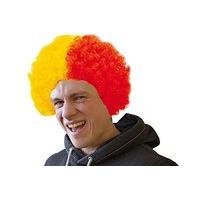 Two Tone Curly - Red/yellow Wig For Hair Accessory Fancy Dress
