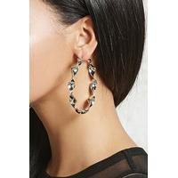Twisted Hoop Earrings