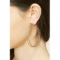 Twisted Hoop Earrings
