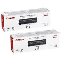 TwinPack: Canon 713 (1871B002AA) Black Original Toner Cartridge