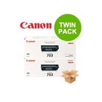 TWINPACK: Canon 703 Original Black Toner Cartridges