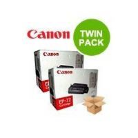 TWINPACK: Canon EP72 Original Black Toner Cartridge