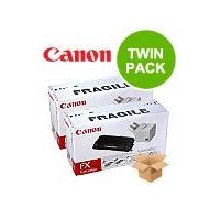 twinpack canon fx6 original black toner cartridge