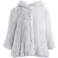 twin set pelliccia ecologica twinset bianca mens coat in white