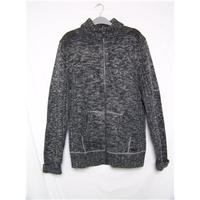 twisted soul size m grey cardigan