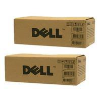 twinpack dell 593 10094 black standard capacity original laser toner c ...