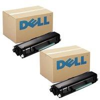 TWIN PACK : Dell 593-11055 Black (Original) Toner Cartridge