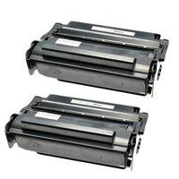 TWIN PACK : Lexmark 12A3715 Remanufactured Black Toner Cartridge