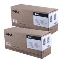 TWINPACK: Dell 593-11188 (JNC45) Original Black Extra High Capacity Regular Use Toner Cartridge