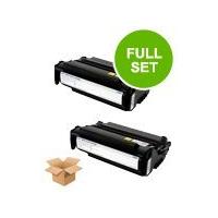 TwinPack: Dell 593-10023 (2Y669) Black Original Laser Toner Cartridge