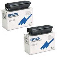 twinpack epson s051011 black original laser toner cartridges