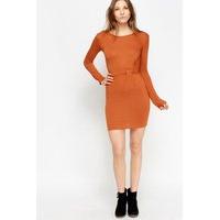 Twist Front Bodycon Dress