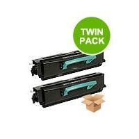 TWINPACK: Lexmark X340A11G Remanufactured Return Program Toner Cartridge