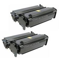 TWINPACK: Lexmark 12A7410 Remanufactured Black Toner Cartridge