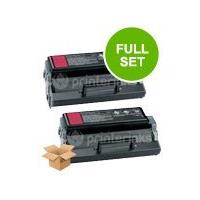 TwinPack: Lexmark 12S0300 Black Remanufactured Toner Cartridge