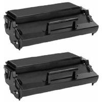 twinpacklexmark 12a7400 remanufactured black toner cartridge