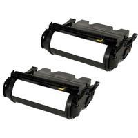 TWINPACK:Lexmark 12A7462 Remanufactured High Capacity Cartridge