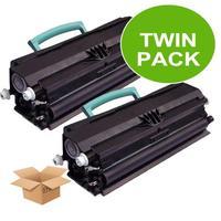 twinpacklexmark 12a8400 remanufactured black return programme cartridg ...