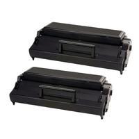 TWINPACK: Lexmark 08A0477 Black Remanufactured High Capacity Toner Cartridges