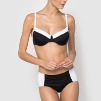 Two-Tone Minimiser Bikini Top, B and C Cups