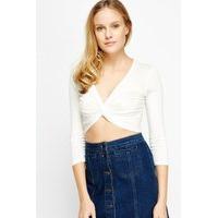 Twist Front Crop Top